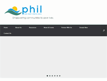 Tablet Screenshot of philiberia.org